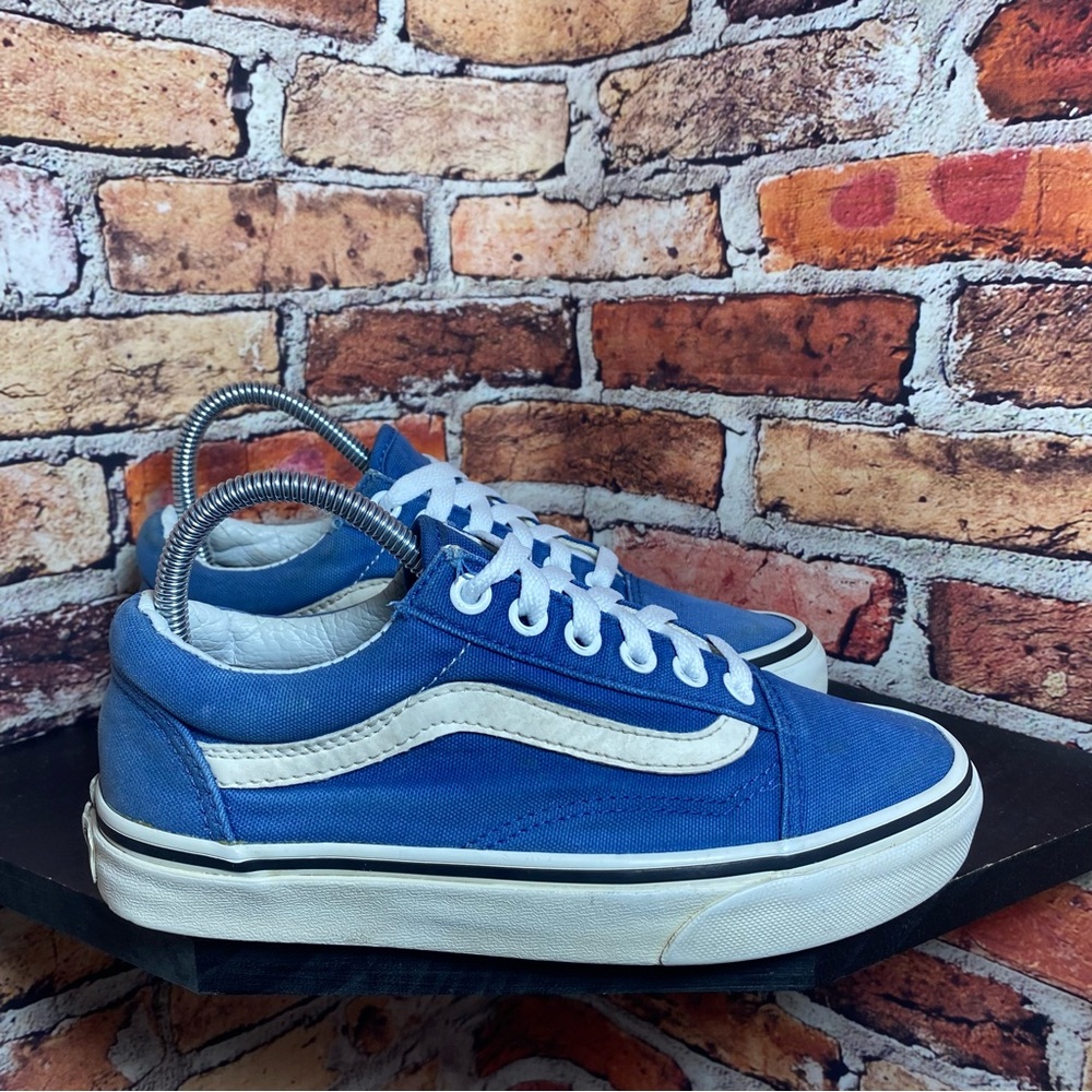 Vans old skool blue white